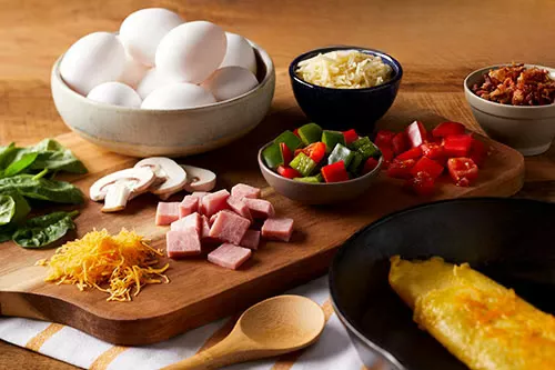 BUILD YOUR OWN OMELET