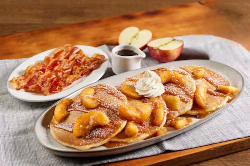 Caramel Apple Hotcakes Combo
