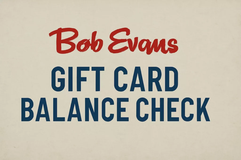  Gift Card Balance