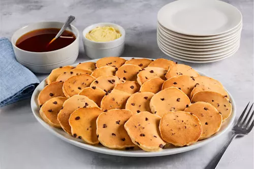 Mini Chocolate Chip Hotcakes
