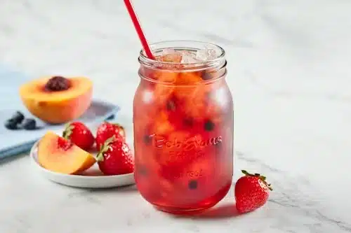 Peach Berry Iced Tea
