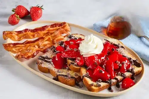 Chocolate Strawberry French Toast Combo