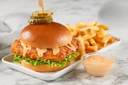 Double Dippin' Fried Chicken Sandwich